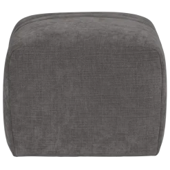 Woood Omaire Hocker Chenille Grijs [FSC]