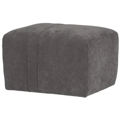 Woood Omaire Hocker Chenille Grijs [FSC]