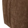 Woood Omaire Hocker Chenille Lichtbruin [FSC]