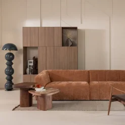 Woood Omaire 4-Zits Bank Chenille Roestbruin [FSC]