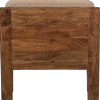 Woood Opulent fauteuil bouclé/hout naturel