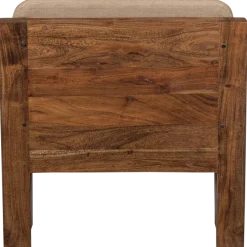 Woood Opulent fauteuil bouclé/hout naturel