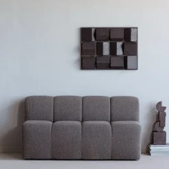 Woood Ornament Draxa schulptuur hout bruin