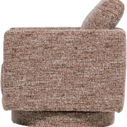 Woood Oska Draaifauteuil Bruin Melange
