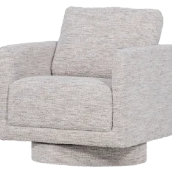 Woood Oska Draaifauteuil Naturel Melange