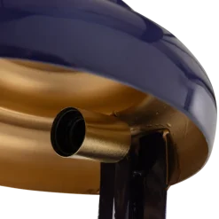 Woood Rassy Tafellamp Metaal Hoogglans Donkerblauw