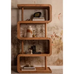 Woood Rattle open kast hout naturel