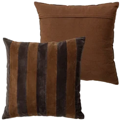 Woood Rela Kussens Bruin/Ecru - Set Van 4