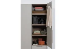 Woood Rens - 1 Drs Hang/legkast Greep Lang Noten/kiezelgrijs [fsc]