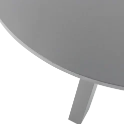 Woood Rhonda Eettafel O129 Cm Eiken Warmgrijs [fsc]