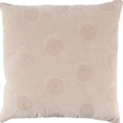 Woood Riv Kussen Fluweel Biscuit 45x45cm