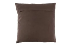 Woood Riv Kussen Fluweel Espresso 45x45cm