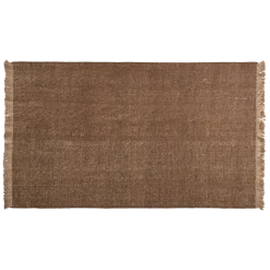 Woood Ruglio Vloerkleed 200x300 Cm Wol/Jute Bruin