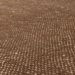 Woood Ruglio Vloerkleed 170x240 Cm Wol/Jute Bruin