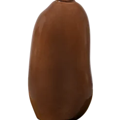 Woood Sahil vaas glas bruin