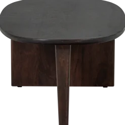 Woood Seam Salontafel Mango Hout Donkerbruin
