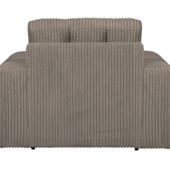 Woood Second date fauteuil grove ribstof mud