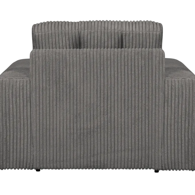 Woood Second date fauteuil grove ribstof terrazzo