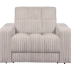 Woood Second date fauteuil grove ribstof naturel