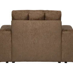 Woood Second date fauteuil structure velvet brass