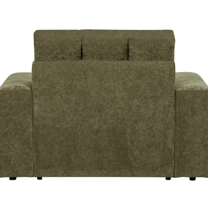 Woood Second date fauteuil vintage groen