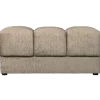 Woood Second date hocker structure velvet wheatfield