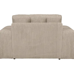 Woood Second date loveseat grove ribstof travertin
