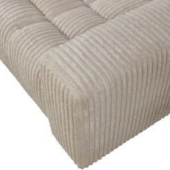 Woood Second date loveseat grove ribstof travertin