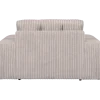 Woood Second date loveseat grove ribstof naturel