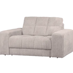 Woood Second date loveseat grove ribstof naturel