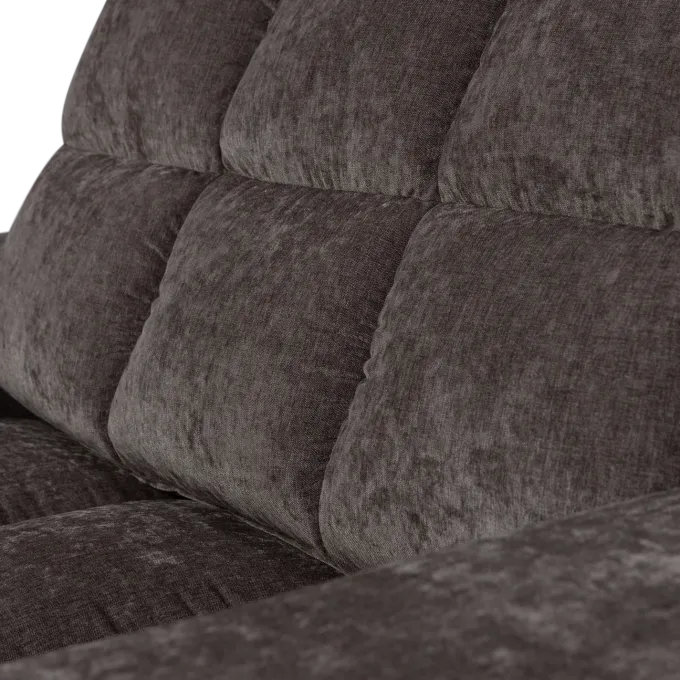 Woood Second date loveseat vintage warm grijs