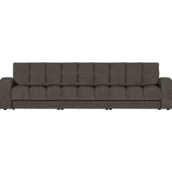 Woood Second date 3-zits bank vintage warm grijs