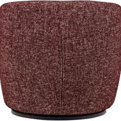 Woood Serra Draaifauteuil Bordeauxrood Melange