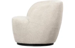 Woood Serra Draaifauteuil Geweven Stof Off White