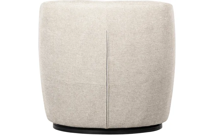 Woood Serra Draaifauteuil Geweven Stof Off White