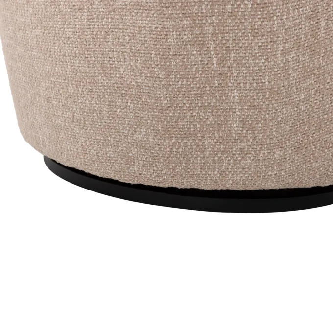 Woood Serra Draaifauteuil Naturel Melange