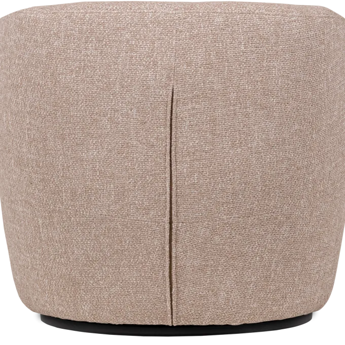 Woood Serra Draaifauteuil Naturel Melange
