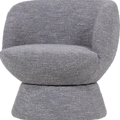Woood Shuffle Draaifauteuil Grijs Melange