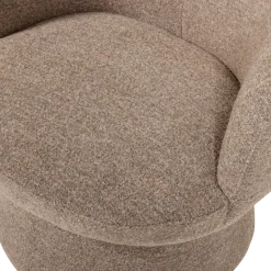 Woood Shuffle Draaifauteuil Bruin Melange