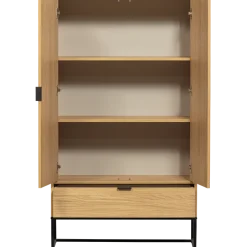 Woood Silas 2-deurs kast eiken decor [fsc]
