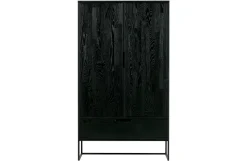 Woood Silas 2-deurs Kast Essen Blacknight [fsc]