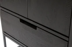 Woood Silas Hoge Kast Essen Blacknight [fsc]