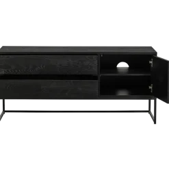 Woood Silas tv meubel 120cm essen blacknight [fsc]