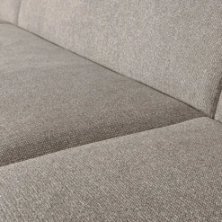 Woood Sloping u-vorm bank off white melange