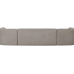 Woood Sloping u-vorm bank off white melange