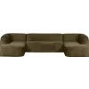 Woood Sloping u-vorm bank structure velvet bonsai