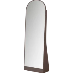 Woood SolariI Passpiegel 175 X 60 cm hout hoogglans donkerbruin [fsc]