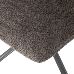 Woood Soren Verstelbare Draaifauteuil Wollig Bruin