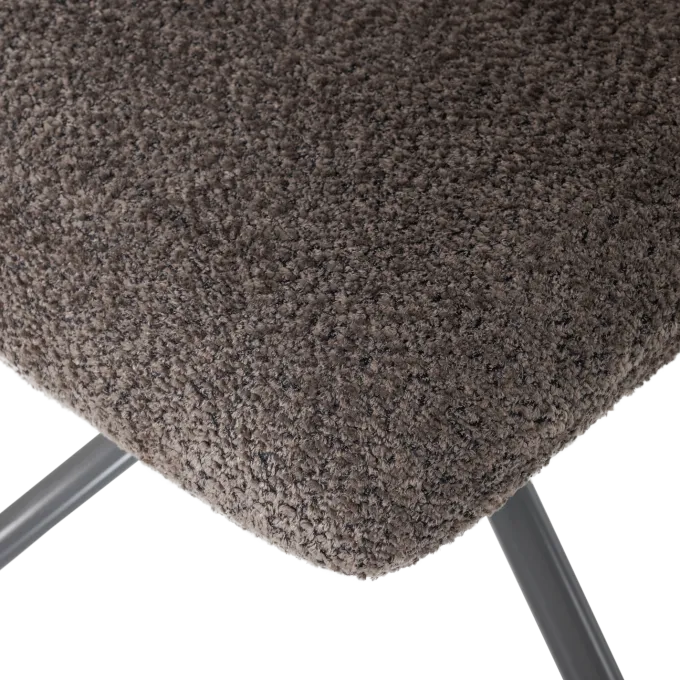 Woood Soren Verstelbare Draaifauteuil Wollig Bruin