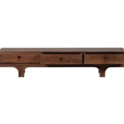 Woood Staes tv-meubel 3 lades mango hout walnoot